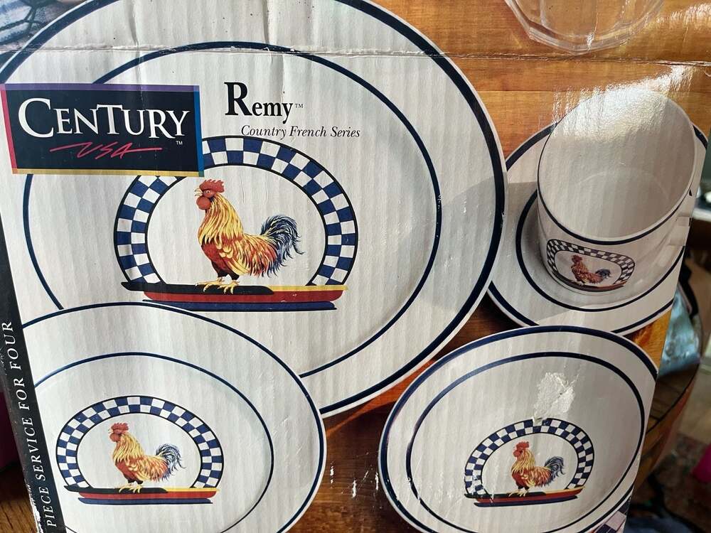 Century Remy Country French Series 20-Piece Dinnerware Set